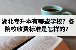 湖北專升本有哪些學(xué)校？各院校收費(fèi)標(biāo)準(zhǔn)是怎樣的？