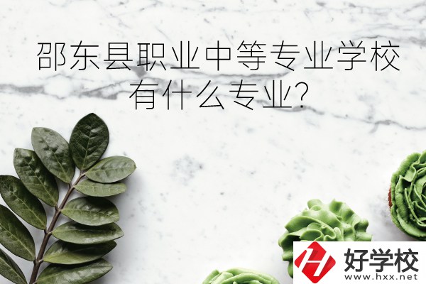 邵東縣職業(yè)中等專業(yè)學校怎么樣?有什么專業(yè)?